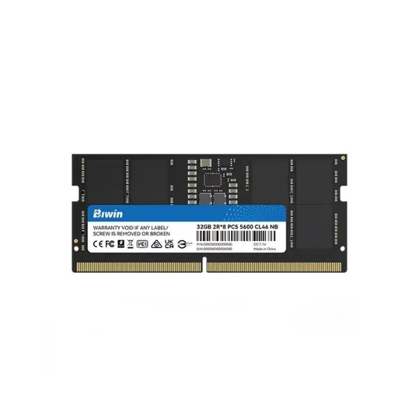 Biwin 16GB 4800Mhz SODIMM DDR5 CL40 Laptop Memory Biwin 16GB 4800Mhz SODIMM DDR5 CL40 Laptop Memory