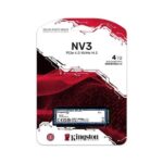 Kingston NV3 4TB Gen4.0 NVMe M.2 Internal SSD (SNV3S/4000G) Kingston NV3 4TB Gen4.0 NVMe M.2 Internal SSD (SNV3S/4000G)