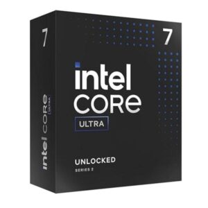 Intel Core Ultra 7 265F Desktop Processor (8 P-cores + 12 E-cores) up to 5.3GHz