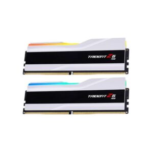 G.skill Trident Z5 RGB 32GB (16GBx2) DDR5 6000MHz CL36 Desktop Ram (White)