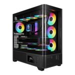 Gamdias Atlas P2 CG ARGB ATX Mid Tower Case