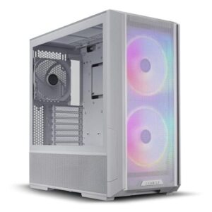 Lian Li Alloy Steel Lancool 216 RGB Gaming Cabinet – White