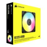Corsair RS120 ARGB 120mm PWM Fan (Black)