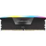 Corsair VENGEANCE RGB 32GB (2x16GB) DDR5 DRAM 6000MHz CL36 RAM Kit (Black) - Image 3