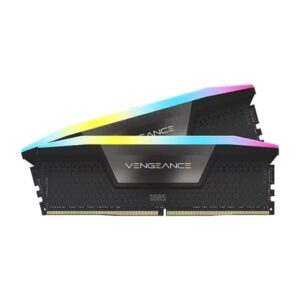 Corsair Vengeance RGB 64GB (32GBx2) DDR5 5600MHz CL40 Desktop RAM