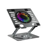 Portronics My Buddy Spinlight Laptop Stand with Cooling Fan