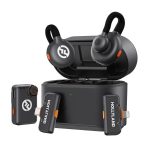 Hollyland Lark M2S Ultimate Combo Wireless Lavalier Mic for iPhone/Camera/Android/PC