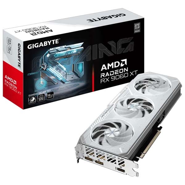 Gigabyte-Radeon-RX-9060-XT-GAMIN Gigabyte Radeon RX 9060 XT GAMING OC ICE