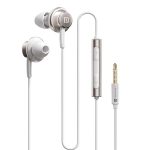 Portronics Conch Sigma A in Ear 3.5mm Aux Wired Earphones (White)