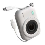 Portronics Power Shutter 10000mAh 15W Magnetic Wireless Fast Charging Powerbank (White)