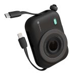Portronics Power Shutter 10000mAh 15W Magnetic Wireless Fast Charging Powerbank (Black)