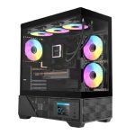 Ant Esports Crystal X6 Digital ARGB E-ATX Mid Tower Case