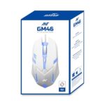 Ant GM46 Wired Optical Gaming Mouse (White) - Image 2