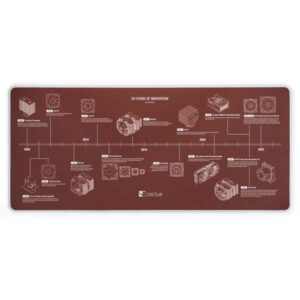 Noctua NP-DM3 20-Year Anniversary 90x40cm Desk Mat (Brown)
