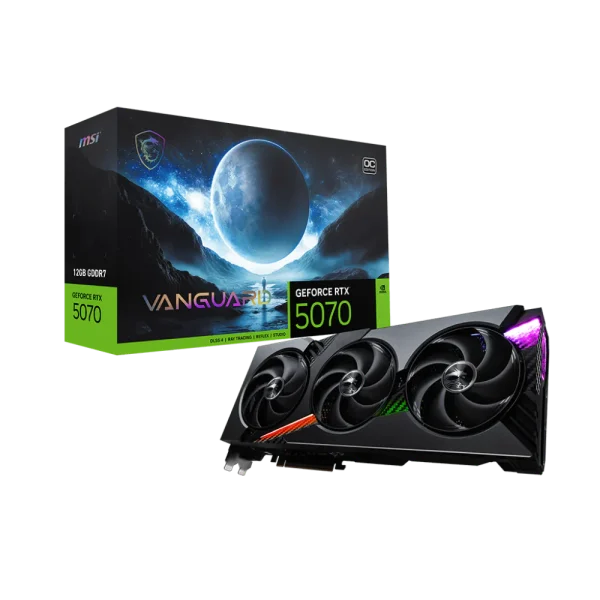 MSI GeForce RTX 5070 Vanguard OC 12GB Graphic Card MSI GeForce RTX 5070 Vanguard OC 12GB Graphic Card