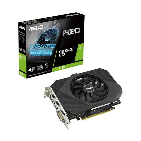 ASUS Phoenix GeForce GTX 1630 4GB GDDR6 Graphic Card ASUS Phoenix GeForce GTX 1630 4GB GDDR6 Graphic Card
