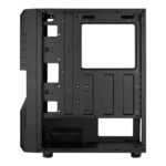 Aerocool Menace Saturn RGB Tower Case, Tempered Glass (Black) - Image 6