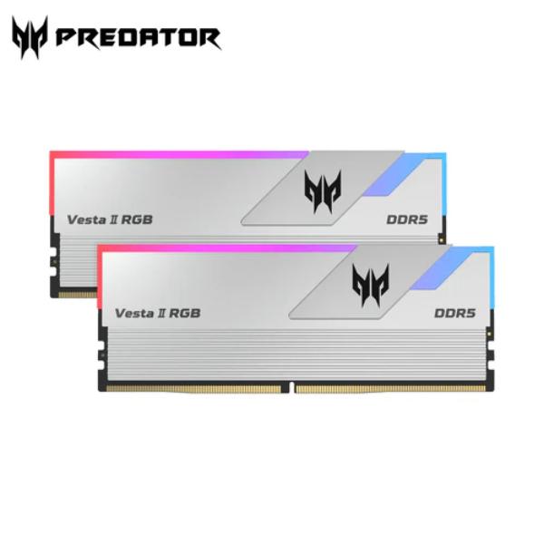 2000x-1082d7f3-4030-4950-9ced-95e754c08030-500x.jpg Acer Predator Vesta II 64GB (32GBx2) DDR5 6000MHz CL30 Desktop RAM (Silver) - Image 1