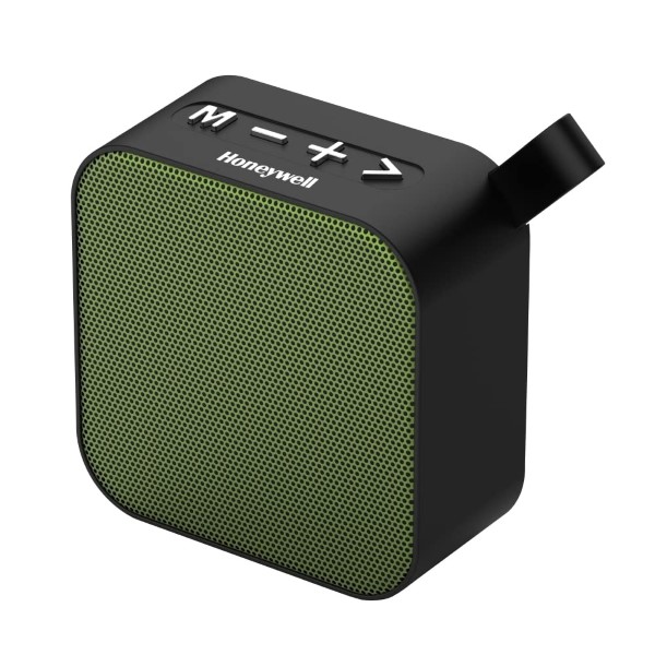 617wA1qCBlL._SL1000.jpg Honeywell Moxie V100 3W Wireless Bluetooth Speaker - Olive Green - Image 1