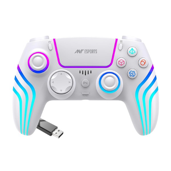 Ant Esports GP400 Wireless Gamepad – White Ant Esports GP400 Wireless Gamepad – White