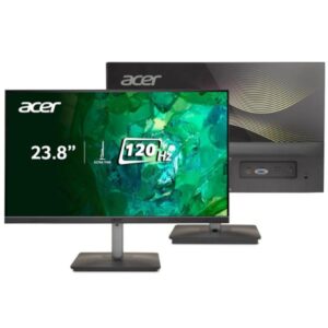 Acer RS242Y G0 24 inch FHD LED Backlit IPS Monitor (AMD Free Sync, 1ms Response Time, 120 Hz Refresh Rate)