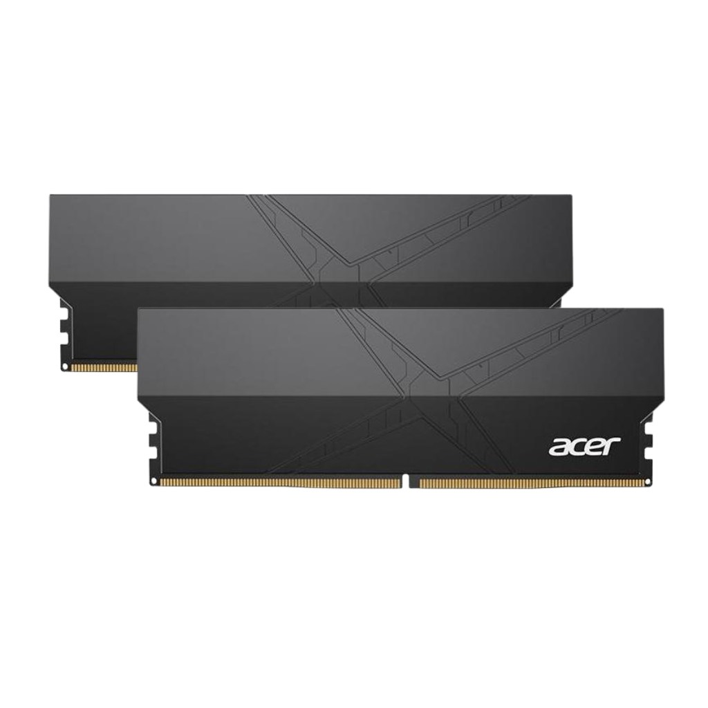 ACER HT200 32GB (2x16GB) DDR5 6000MHz CL32 Intel XMP AMD EXPO Desktop Memory (Black) ACER HT200 32GB (2x16GB) DDR5 6000MHz CL32 Intel XMP AMD EXPO Desktop Memory (Black)