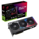 ASUS ROG Strix GeForce RTX 4070 SUPER 12GB GDDR6X OC Edition Graphic Card