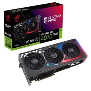 ASUS ROG Strix GeForce RTX 4070 SUPER 12GB GDDR6X OC Edition Graphic Card