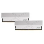 Acer HT200 32GB (2 X 16GB) DDR5 6000MHz CL32 Desktop Ram (Silver)