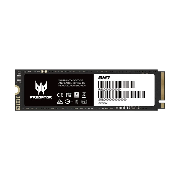 Acer Predator GM7 512GB M.2 NVMe Gen4 Internal SSD Acer Predator GM7 512GB M.2 NVMe Gen4 Internal SSD
