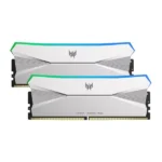 Acer Predator Hera RGB 32GB (16GBx2) DDR5 6000MHz CL26 Desktop Ram (Silver)
