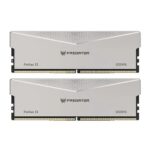 Acer Predator Pallas II 32GB (16GBx2) 6000MHz CL36 DDR5 RAM (SILVER)