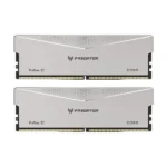 Acer Predator Pallas II 32GB (2 X 16GB) DDR5 6000MHz CL32 Desktop Ram (Silver)