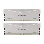 Acer Predator Pallas II Series 32GB (16GBx2) DDR5 6000MHz CL30 Desktop Ram (Silver)