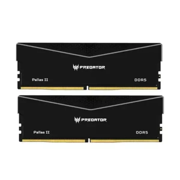 Acer Predator Pallas II DDR5 6400Mhz 96GB (2x48GB) CL32 (Black) Acer Predator Pallas II DDR5 6400Mhz 96GB (2x48GB) CL32 (Black)