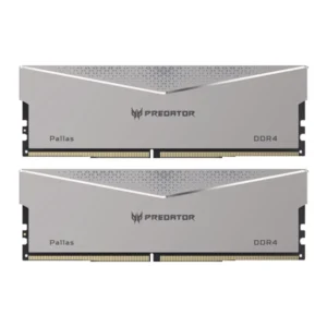 Acer Predator Pallas Series 32GB (16GBx2) DDR4 3200MHz CL16 Desktop Ram (Silver) (BL.9BWWR.344)