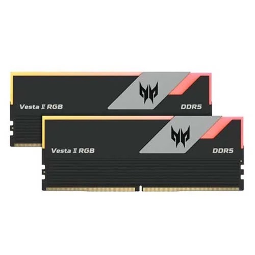 Acer-Predator-Vesta-II-RGB-32GB-16GBx2-7200MHz-DDR5-CL34-RGB-RAM-Memory-BL.9BWWR.363-1.jpg Acer Predator Vesta II RGB 32GB (16GBx2) 7200MHz DDR5 CL34 RAM Memory (Black) (BL.9BWWR.363) - Image 1