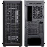 Aerocool Beam V1 ATX Mid Tower WITH 1 Black Fan Cabinet (Black)