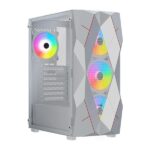 Aerocool Volcan Mid Tower Cabinet (White)