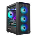 Ant Esports 205 Air ARGB Gaming Cabinet (Black)