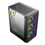 Ant Esports 211 Air ARGB (ATX) Mid Tower Cabinet (Black) - Image 4