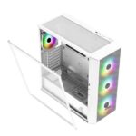 Ant Esports 411 Air ARGB (E-ATX) Mid Tower Cabinet (White) - Image 4