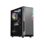 Ant Esports Eclipse ARGB ATX Mid Tower Case (Black & Grey)