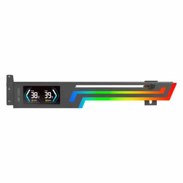 Ant Esports GCB200 Digital Addressable RGB Graphics Card Holder (Black) Ant Esports GCB200 Digital Addressable RGB Graphics Card Holder (Black)