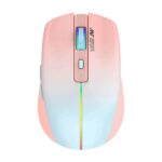 Ant Esports GM400W RGB Wireless Gaming Mouse (Rose Fog)