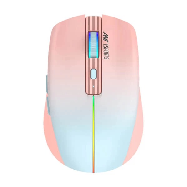 Ant Esports GM400W RGB Wireless Gaming Mouse (Rose Fog) Ant Esports GM400W RGB Wireless Gaming Mouse (Rose Fog)