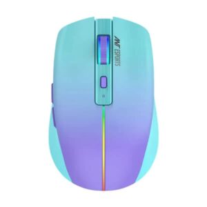 Ant Esports GM400W RGB Wireless Gaming Mouse (Sea Blue)