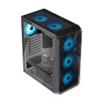 Ant Esports ICE-112 Auto RGB (ATX) Mid Tower Cabinet (Black) - Image 5