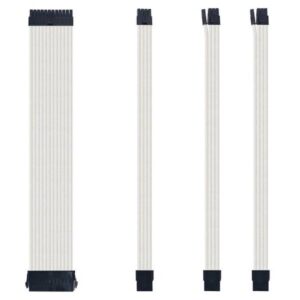 Ant Esports Mod Pro Sleeve Cable Kit 30 CM Extension Cable (White)