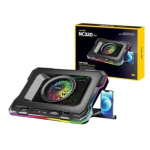 Ant Esports NC320 RGB Gaming Laptop Cooling Pad Black